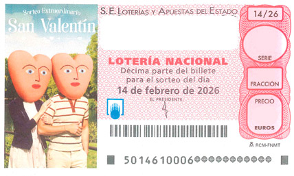 Décimo del Sorteo 1458