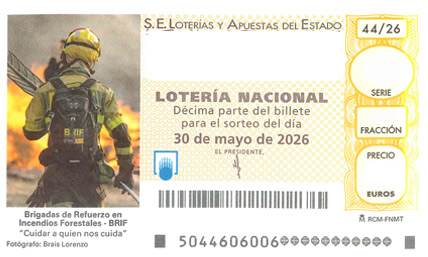Décimo del Sorteo 1488